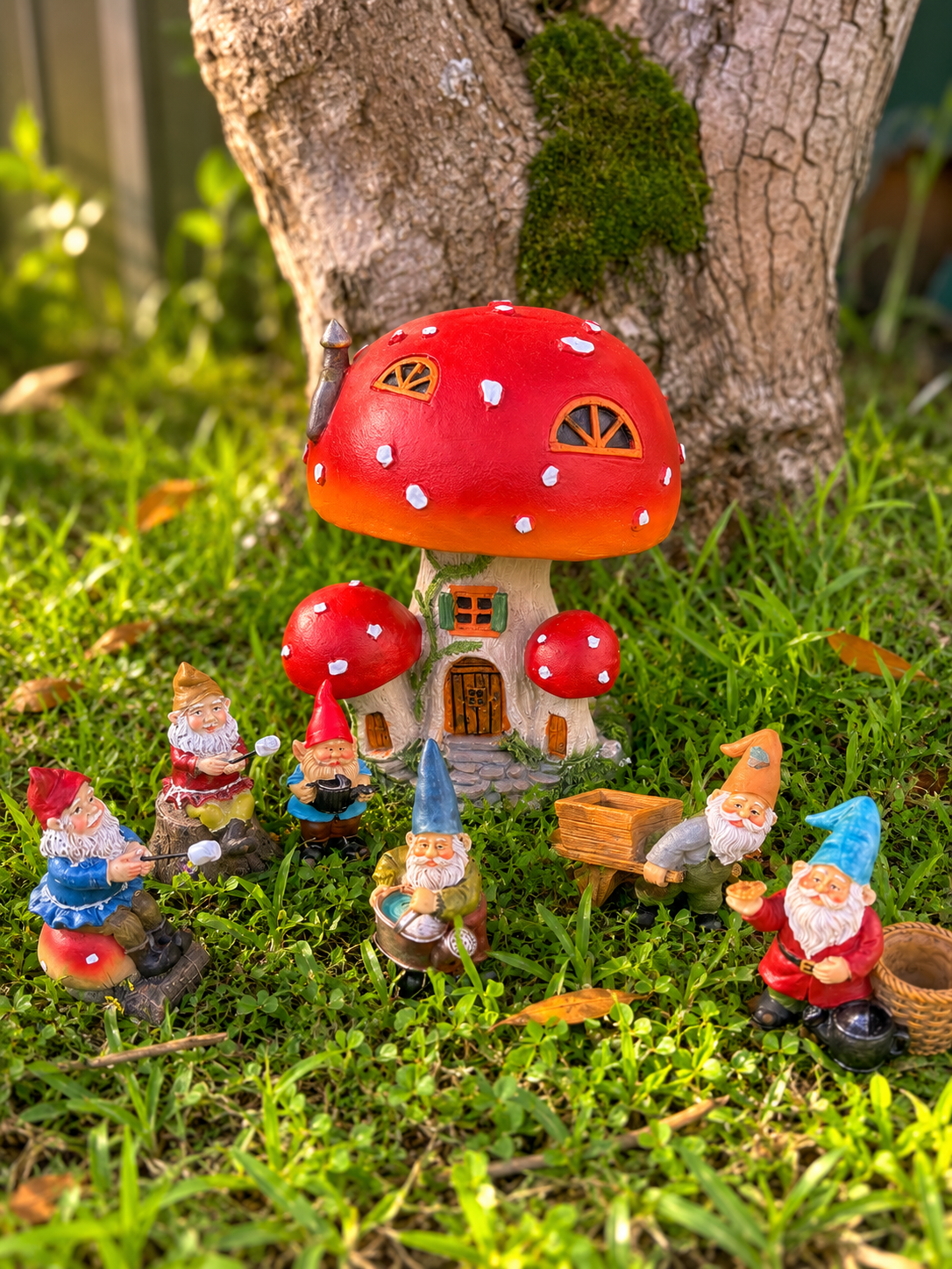 The Enchanted Mushroom Village