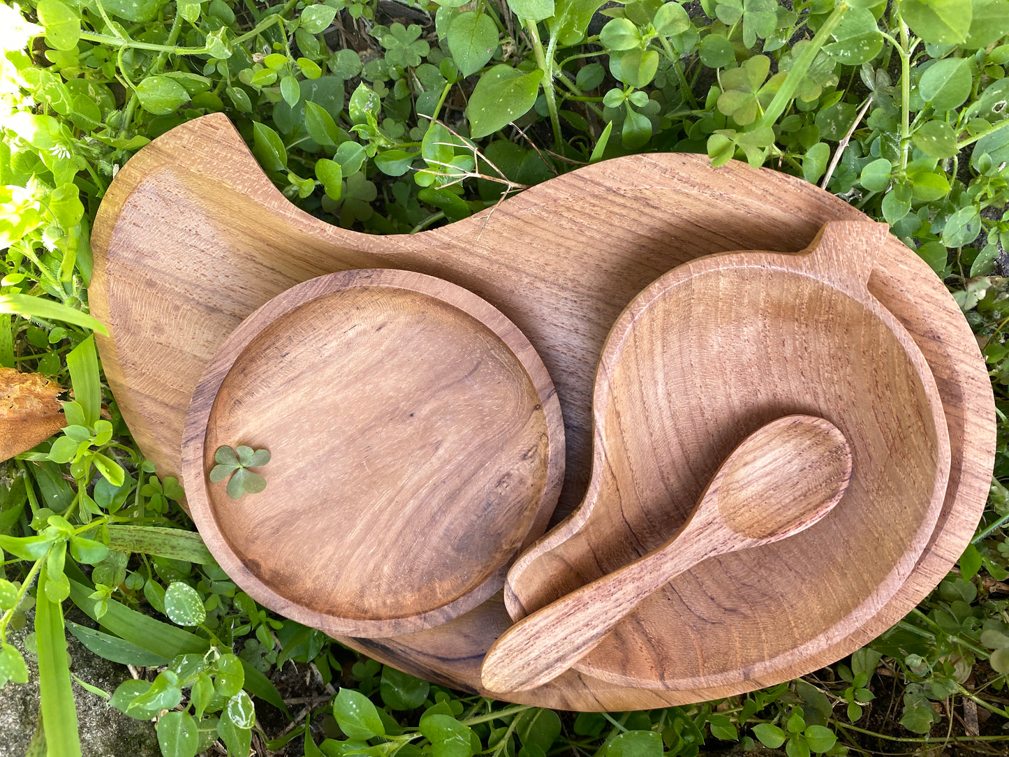 Paisley Plate Set / 4 PC