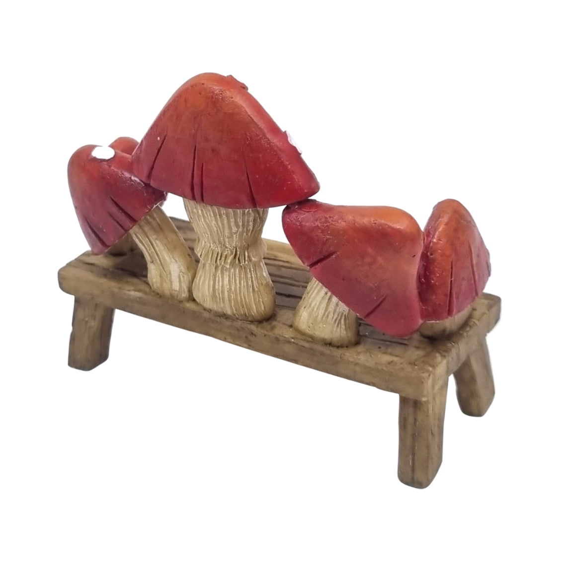 Mushroom Garden Bench