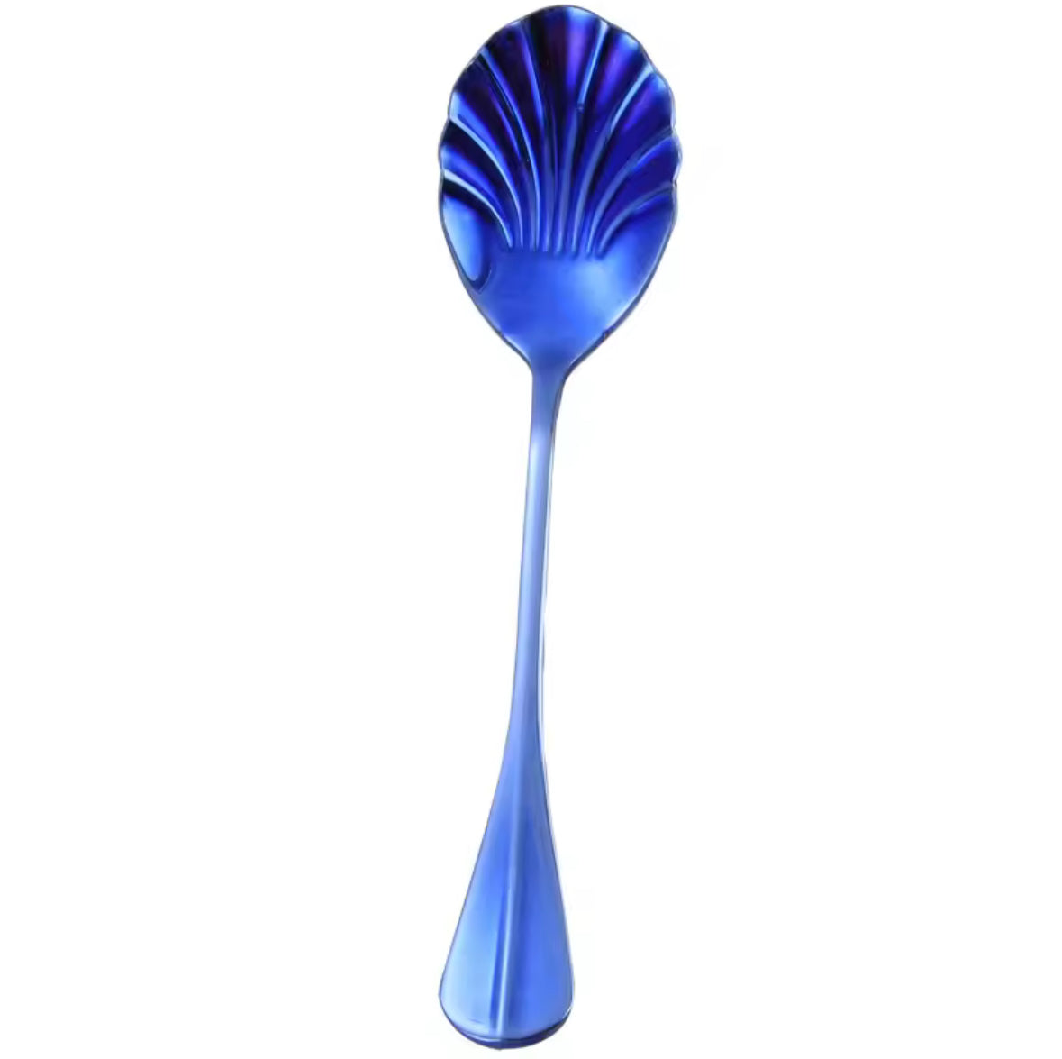 Mermaid Shell Spoon (Blue)