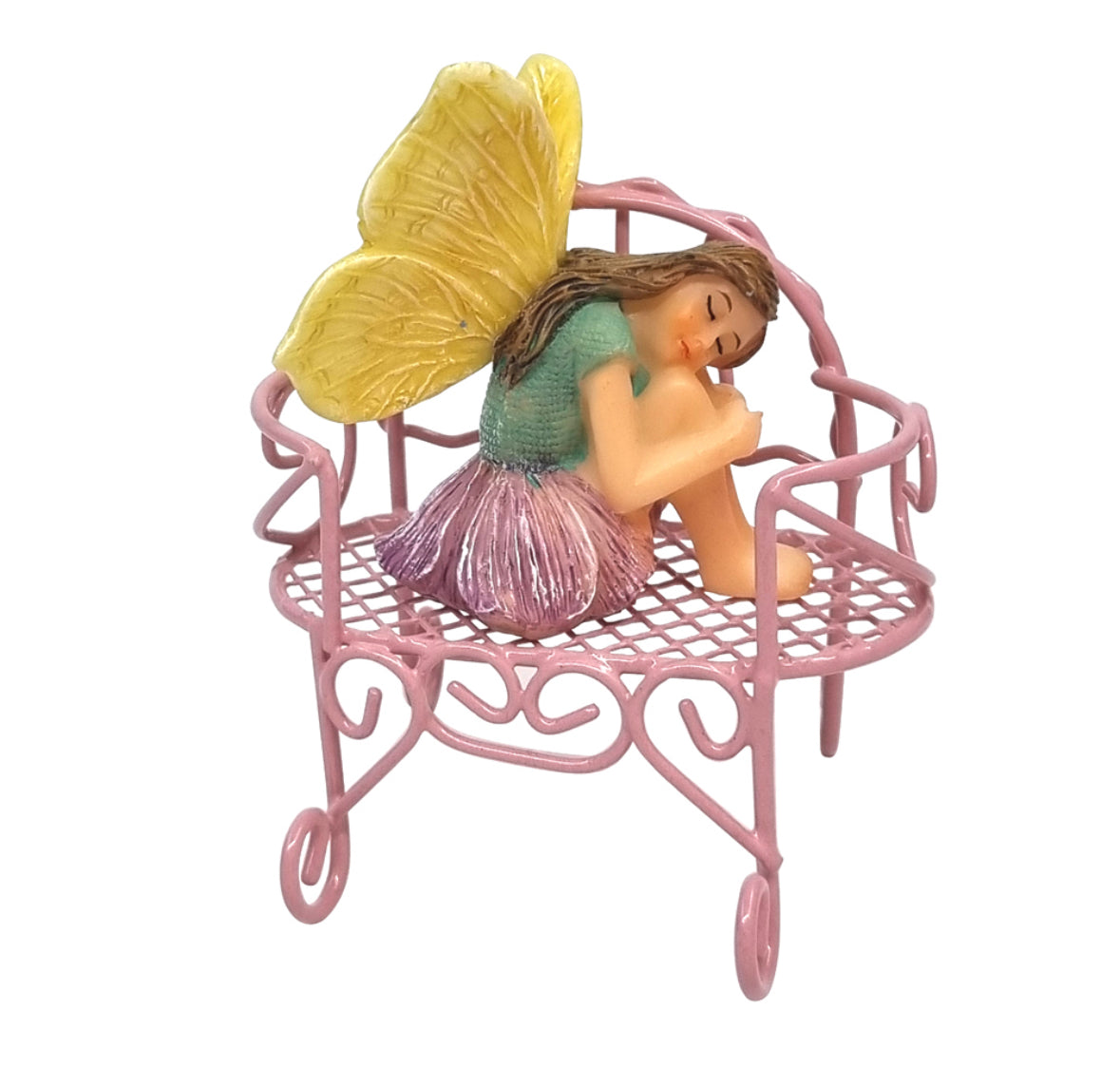 Metal 3-Pce Furniture Set – Pink