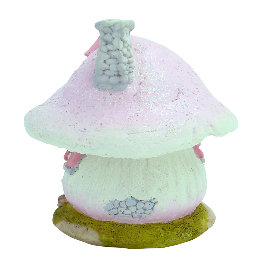 Fairy Mushroom Glitter House