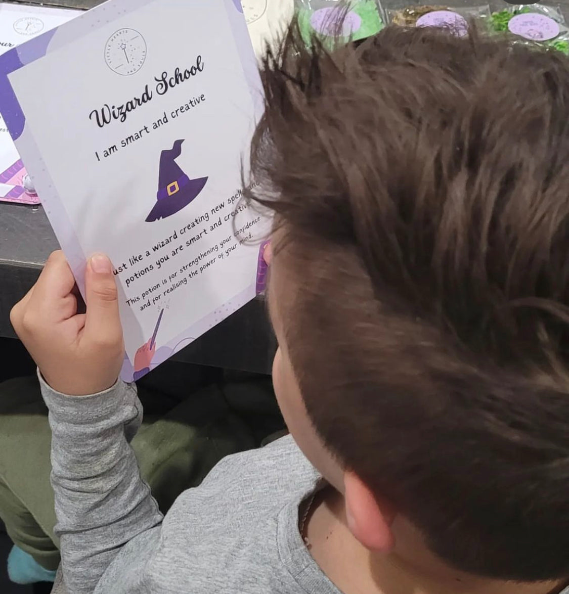 Wizard School - I Am Smart and Creative Potion Kit – little hearts 