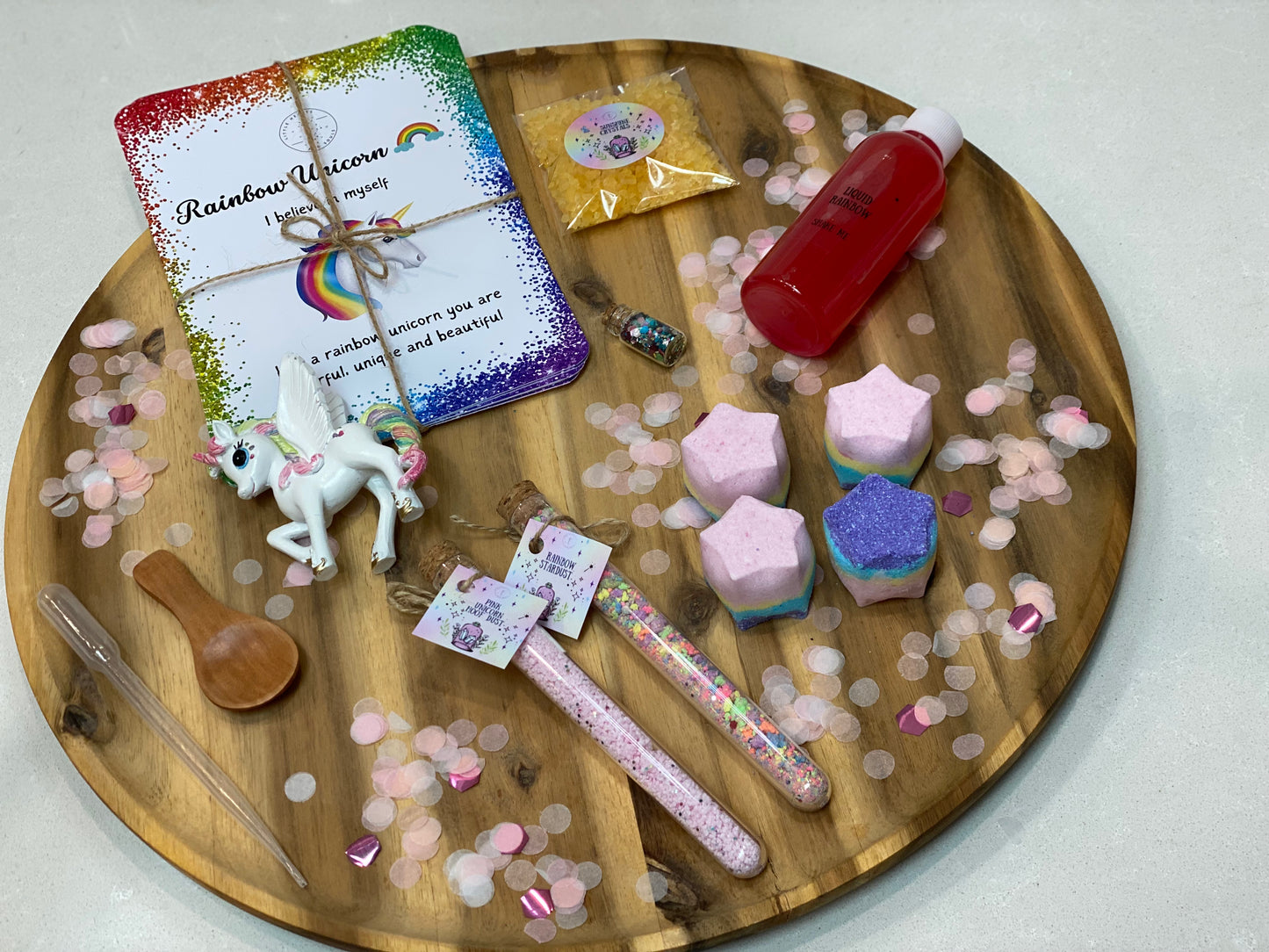 Deluxe Rainbow Unicorn Potion Kit - I Believe in Myself