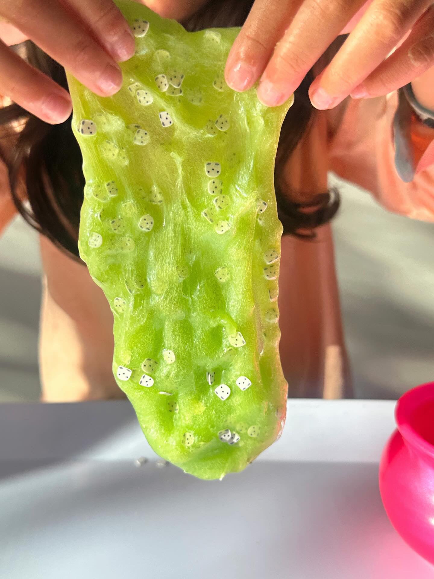 Glowy Ghost Slime