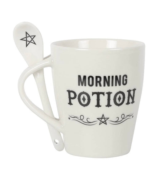 Morning Potion Mug and Spoon Set