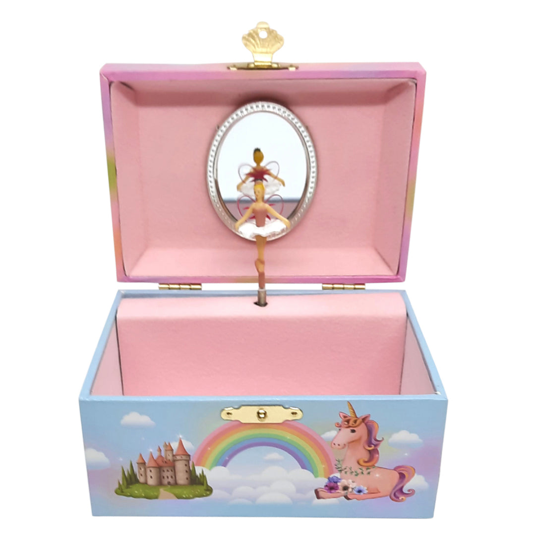 Musical Jewellery Box - Fairy & Unicorn