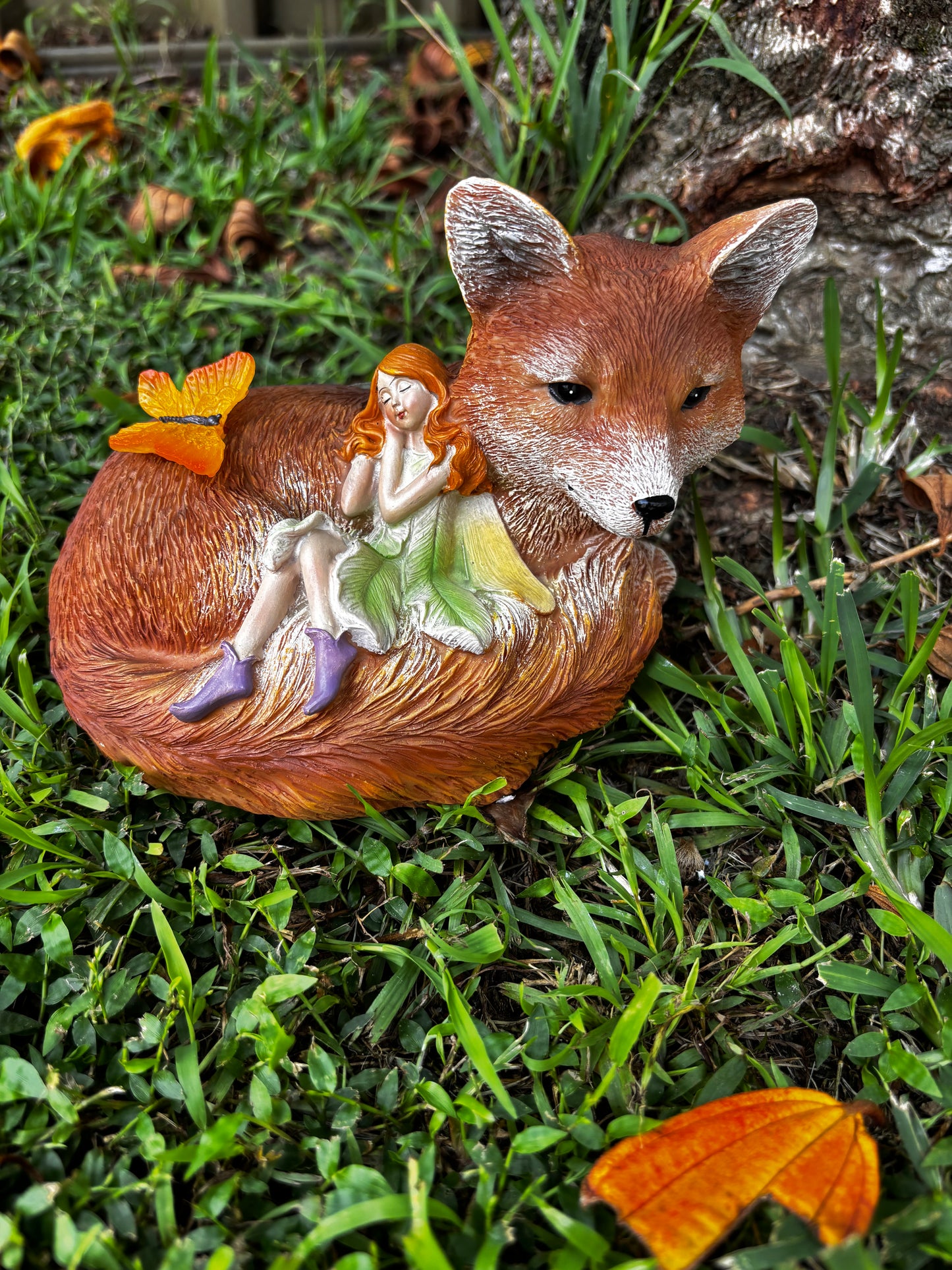 Nature Loving Fairy with Fox