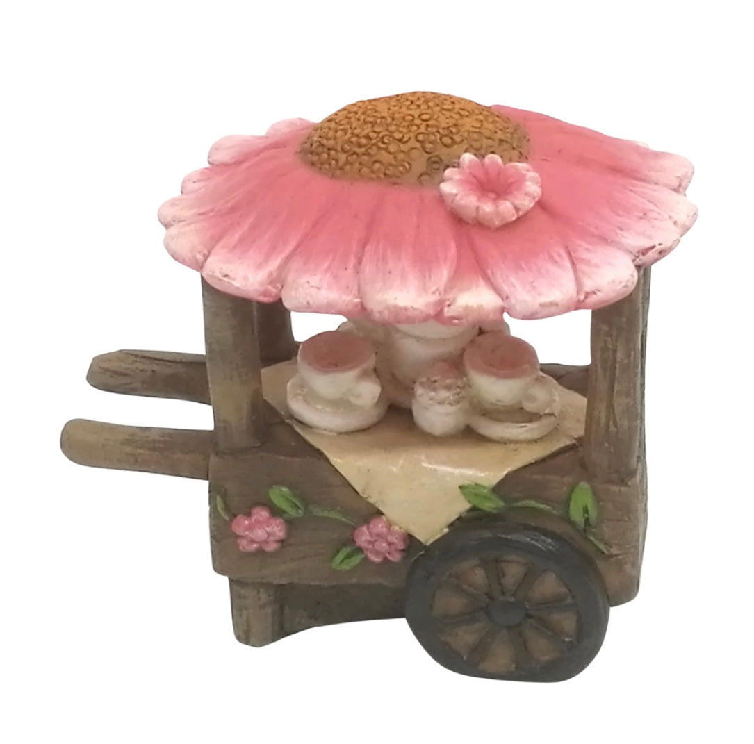Flower Tea Cart