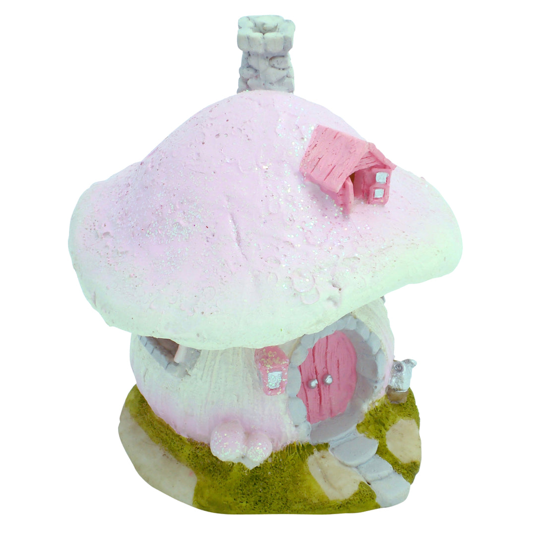 Fairy Mushroom Glitter House