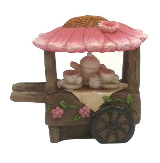 Flower Tea Cart