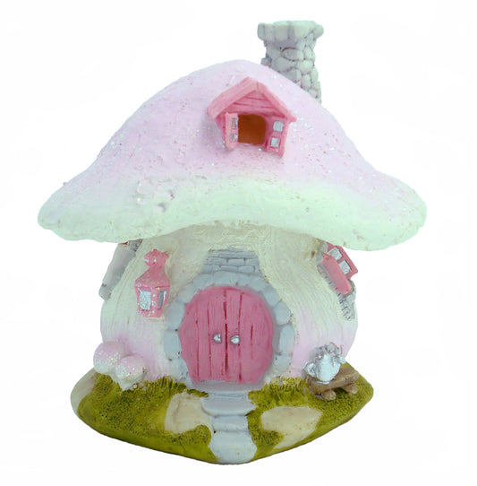 Fairy Mushroom Glitter House