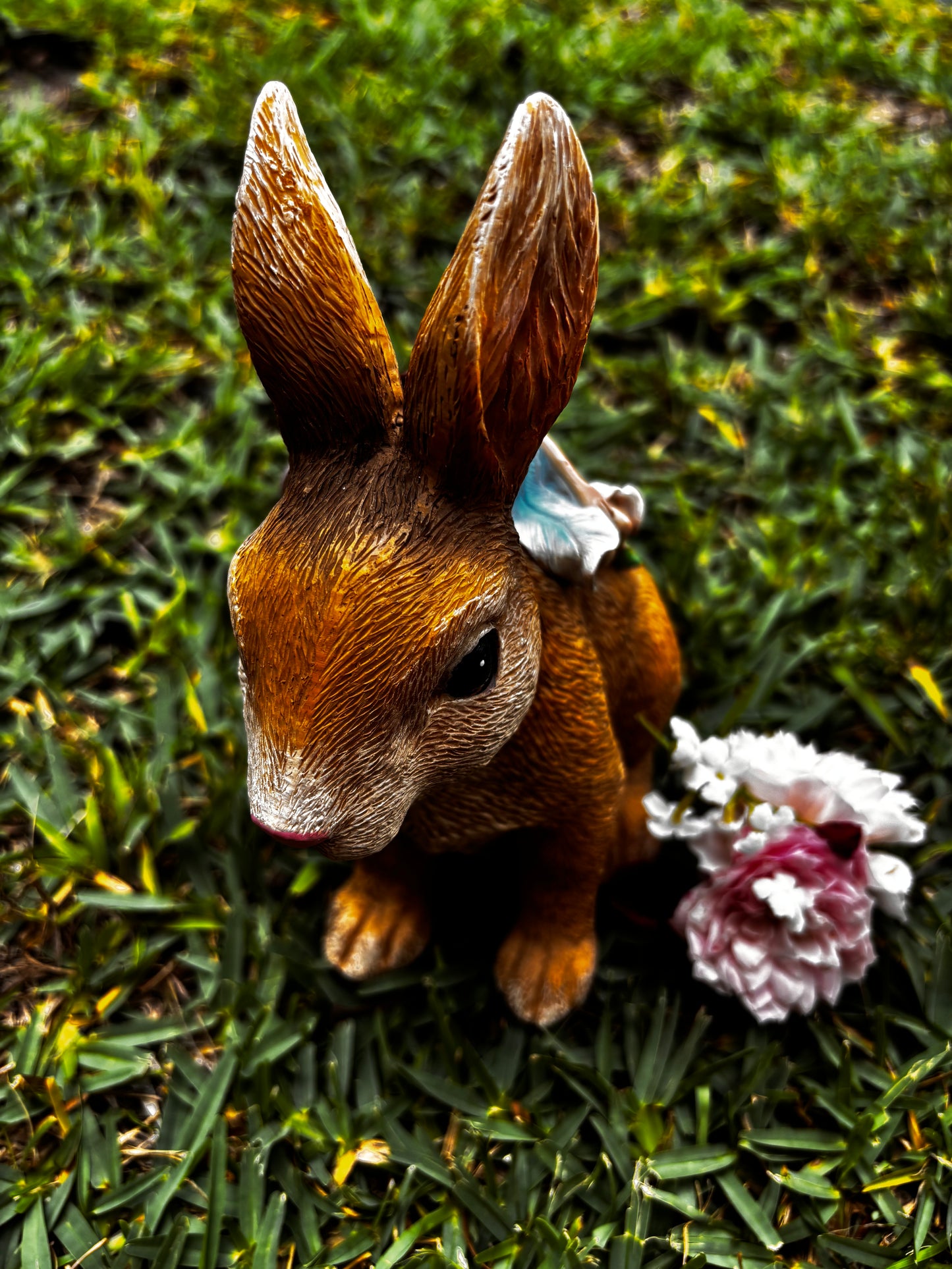 Nature Loving Fairy with Rabbit