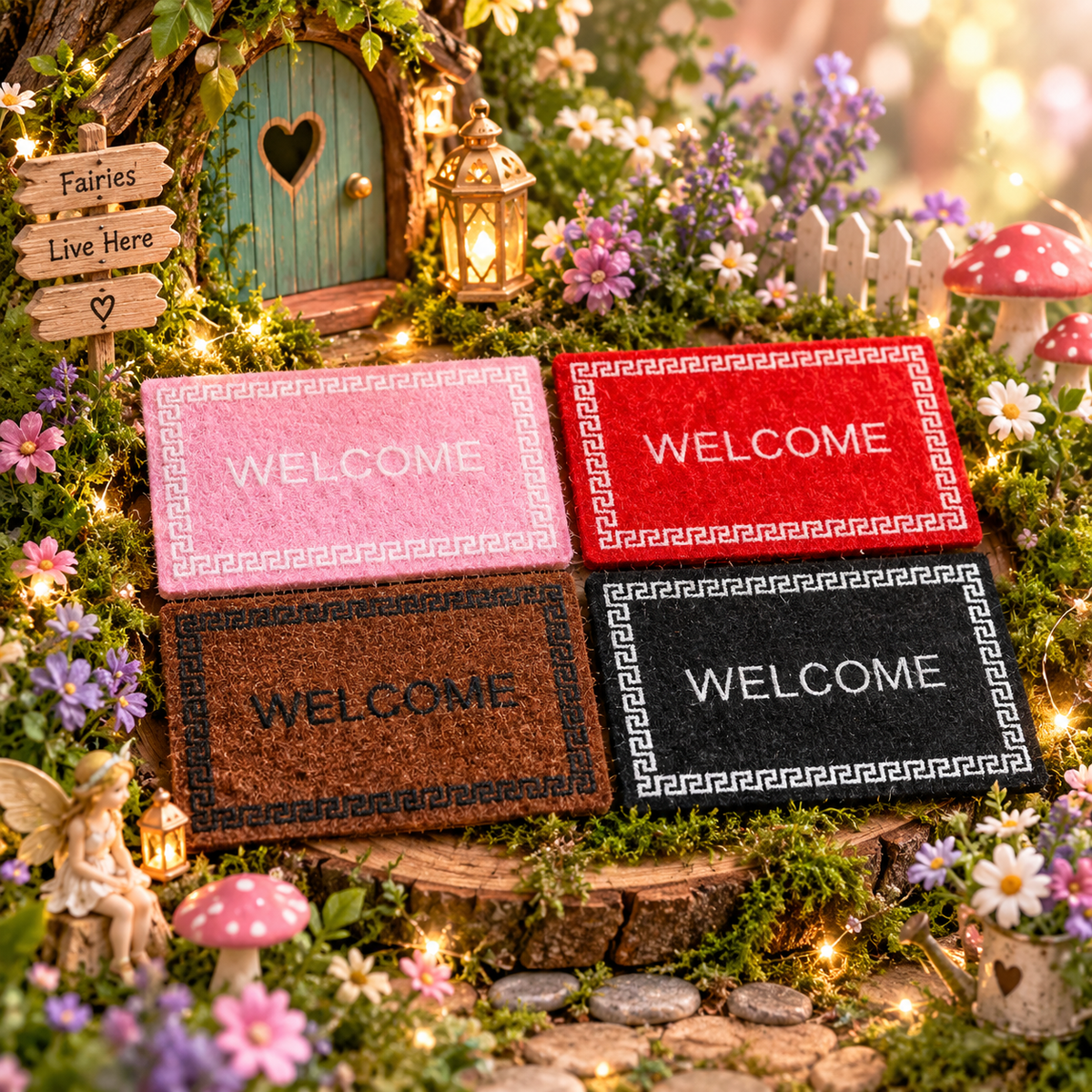 Fairy Welcome Mat
