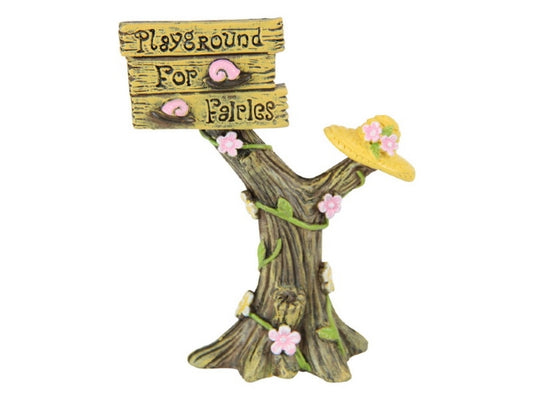Fairy Playground Sign