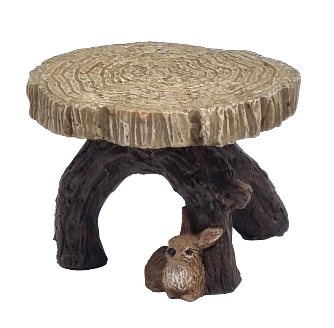 Round Log Furniture Set