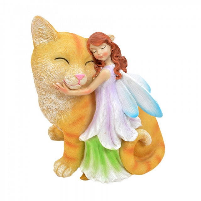 Nature Loving Fairy with Cat