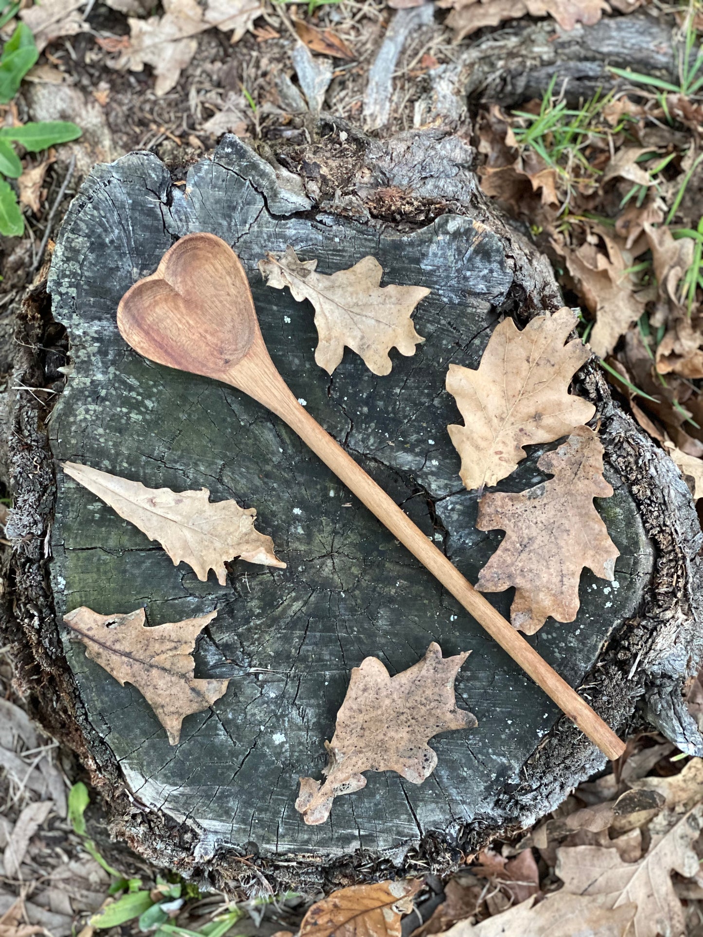 Wooden Heart Spoon