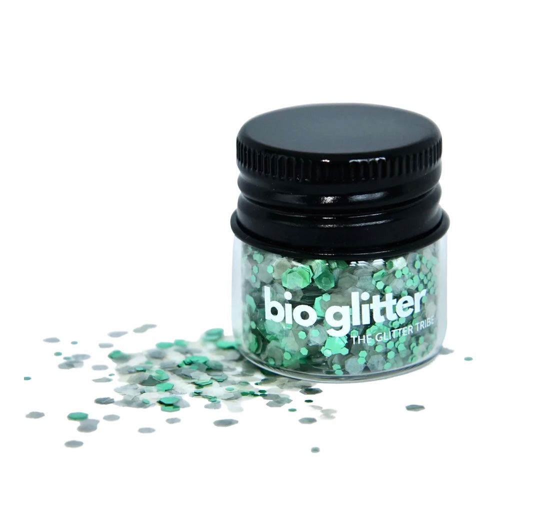 Rain forest Bio Glitter - 10ml Glass jar