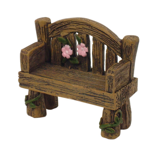 Miniature Enchanted Garden Bench