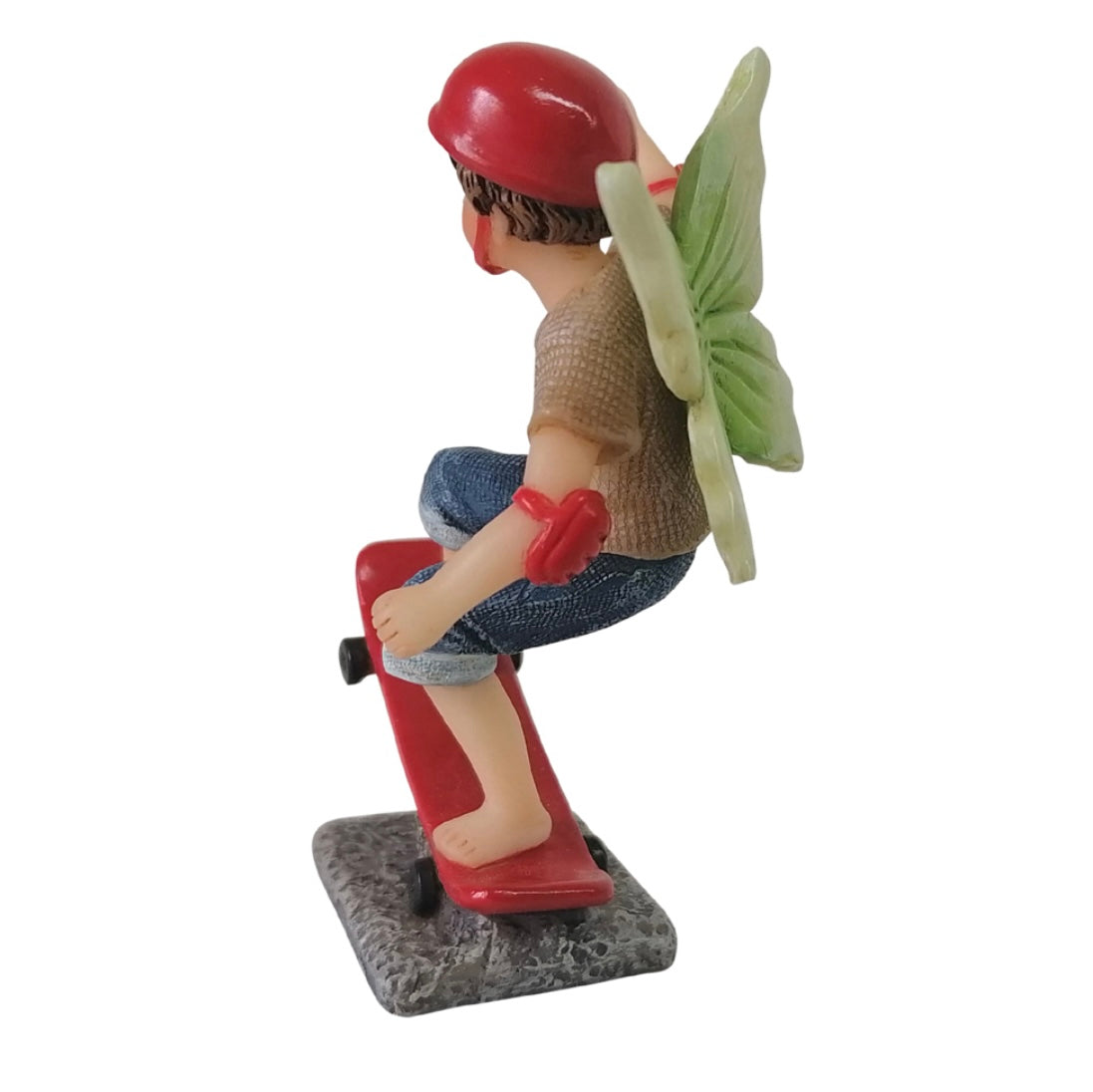 Fairy Noah Riding a Skateboard