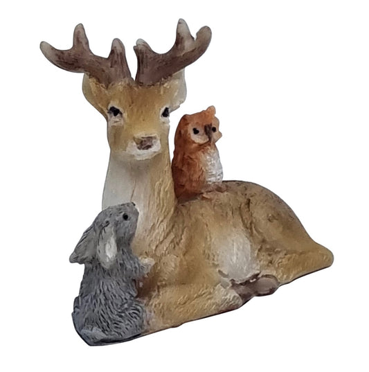 Forest Friends – Deer, Rabbit & Owl