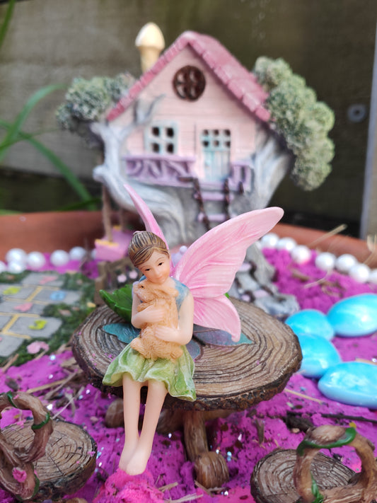 Fairy Ava with Bunny Rabbit