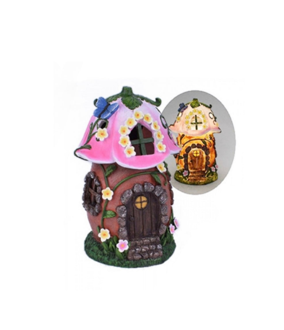 Pink Fairy Flower House (Light up)